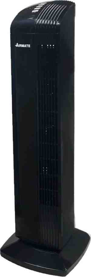 Foto: Airmate kolomventilator torenventilator vloerventilator timer afstandsbediening oscillerend h 85 cm 40 w stil 60 4 db zwart