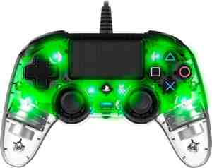 Foto: Nacon compact official licensed bedrade led controller   ps4   groen