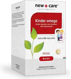 Foto: New care kinder omega 3 vetzuren 90 capsules