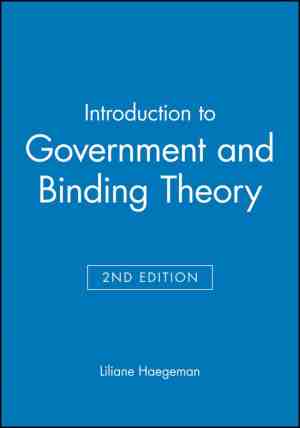 Foto: Introduction to government and binding theory