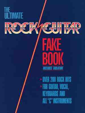 Foto: The ultimate rock guitar fake book songbook