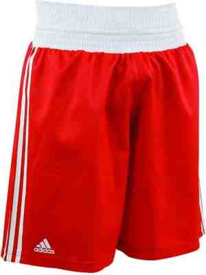 Foto: Adidas amateur boksbroek vechtsportbroek rood wit kies hier uw maat  m   jeans maat 32