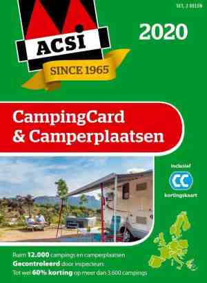 Foto: Acsi campinggids campingcard camperplaatsen 2020