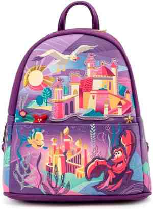 Foto: Disney ariel castle backpack loungefly 23x26 5x11 5cm