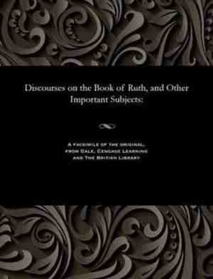 Foto: Discourses on the book of ruth and other important subjects