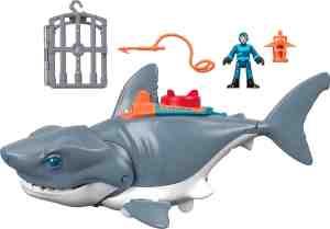 Foto: Fisher price imaginext mega jaw shark fisher price speelgoed dieren haai van fisher price little people
