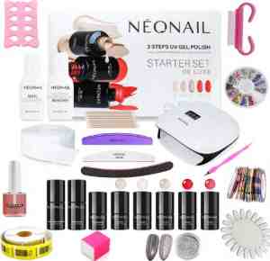 Foto: Neonail starterkit   starter kit met lamp   beginnersset   26 delig   incl 5 kleuren gellak   nagelset xxl   gellak   gelnagels   gelpolish   uvled lamp   nageldroger   gellak starterspakket