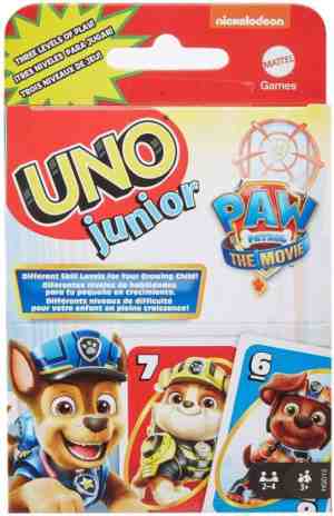 Foto: Uno junior paw patrol   mattel games   kaartspel   kinderspel