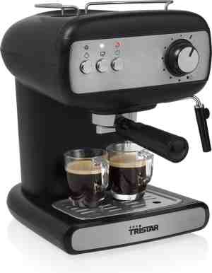 Foto: Tristar espressomachine multifunctioneel cm 2276 koffiezetapparaat   espresso filterkoffie capsules   nespresso koffiemachine   zwart