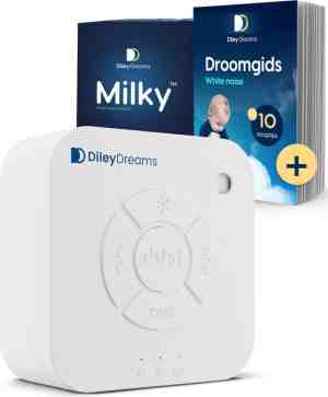 Foto: Diley dreams milky slaaptrainer witte ruis white noise machine   geschikt voor baby kinderen en volwassen