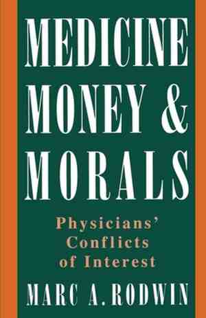 Foto: Medicine money and morals