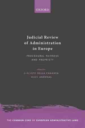 Foto: The common core of european administrative law  judicial review of administration in europe