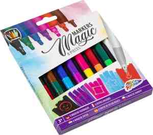 Foto: Grafix magic viltstiften 8 stuks toverstiften magische stiften magic stiften