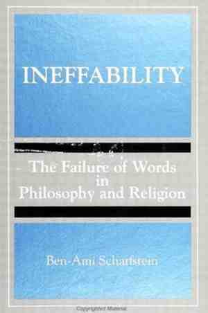 Foto: Suny series toward a comparative philosophy of religions  ineffability