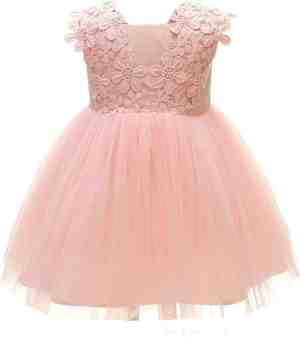 Foto: Pretty pink princess boutique meisjes jurk bruidsmeisjes jurk maat 9298
