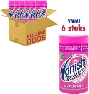 Foto: Vanish oxi action colour safe poeder 6 x 600 gr