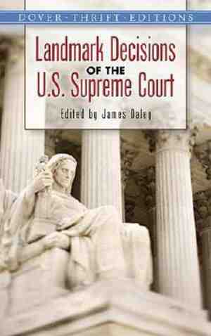 Foto: Landmark decisions of the u s  supreme court
