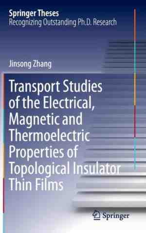 Foto: Transport studies of the electrical magnetic and thermoelectric properties of topological insulator thin films