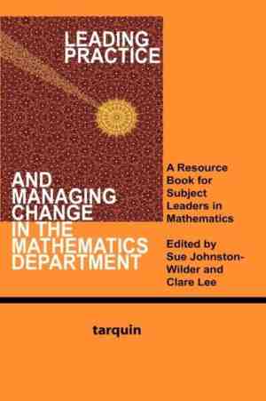 Foto: Leading practice and managing change in the mathematics department
