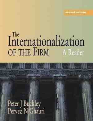 Foto: The internationalization of the firm   a reader