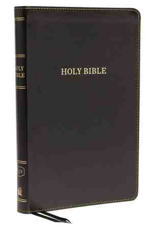 Foto: Kjv holy bible  thinline black leathersoft red letter comfort print thumb indexed  king james version
