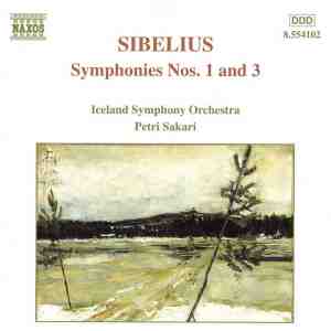 Foto: Iceland symphony orchestra petri sakari sibelius symphonies nos 1 3 cd