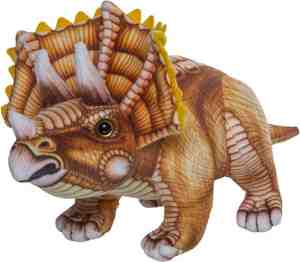 Foto: Pluche knuffel dinosaurus triceratops van 30 cm   dino speelgoed knuffeldieren