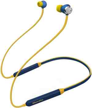 Foto: Bluedio tn turbine active noise cancelling hoofdtelefoon bluetooth wireless sports headsets magnetic sweatproof running oordopjes met microfoon blauw