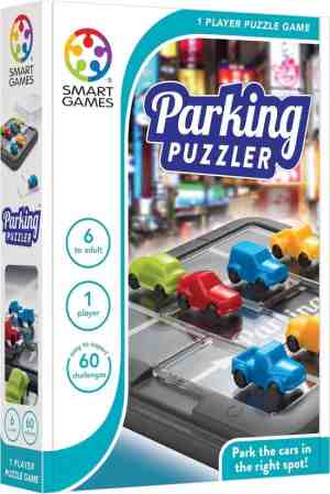 Foto: Smartgames   parking puzzler   60 opdrachten   breinbreker   autos