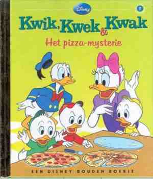 Foto: Kwikkwak en kwek  het pizza mysterie  disney gouden boekje deel 7