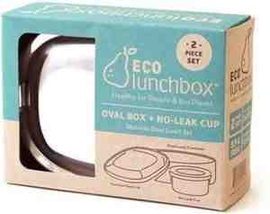 Foto: Ecollunchbox   rvs lunchbox oval   herbruikbare lunchbox