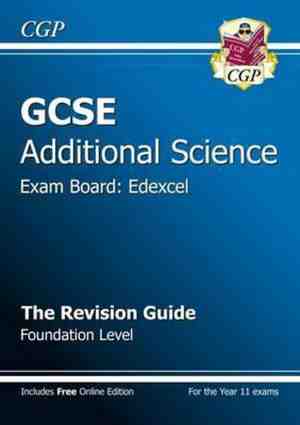 Foto: Gcse additional science edexcel revision guide foundation with online edition a g course