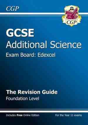 Foto: Gcse additional science edexcel revision guide foundation with online edition a g course 