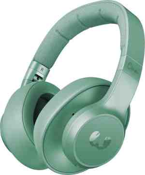 Foto: Fresh n rebel clam anc   over ear koptelefoon draadloos   active noise cancelling   groen   misty mint