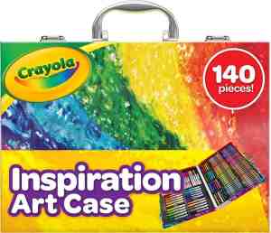 Foto: Crayola   kleurkoffer inspiratie 140st   creatieve activiteiten cadeau voor kinderen
