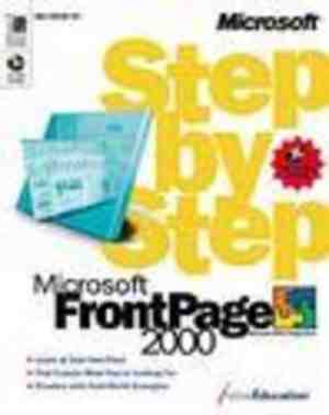Foto: Microsoft frontpage 2000 step by step