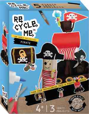 Foto: Re cycle me knutselset pirate world
