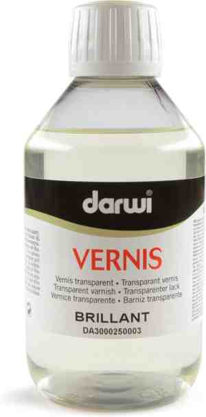 Foto: Darwi varnish glossy finish transparant 250ml