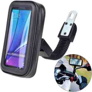 Foto: Telefoonhouder voor motor fietsen en scooters universele smartphone houder mobiele telefoons anti shake stabiele klem met 360 rotatie iphone samsung van 3 5 tot 6 7 inch