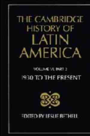 Foto: Cambridge history of latin america