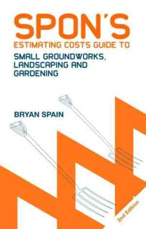 Foto: Spons estimating costs guide to small groundworks landscap