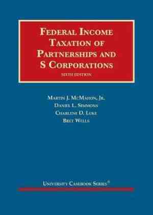 Foto: University casebook series  federal income taxation of partnerships and s corporations