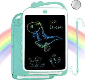 Foto: Lcd schrijftablet lcd schrijven teken tablet kleurrijk scherm lcd schrijftablet voor kinderen en volwassenen uitwisbaar digitaal tekenbord