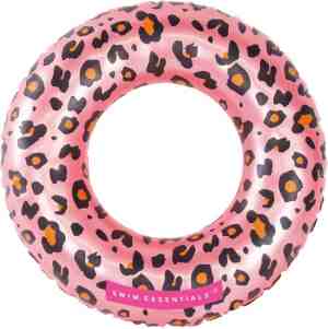 Foto: Swim essentials zwemband   zwemring   ros goud panterprint   55 cm