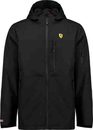 Foto: Ferrari   heren outdoorjas rain jacket   zwart   maat s