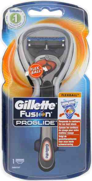 Foto: Gillette fusion proglide flexball scheersysteem incl 1 mesje
