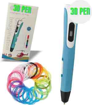 Foto: 3d pen starterspakket met 36m filament   3 d pen   transparant overtrekvel   3d printer   architect   drawer   3dtech   3 d