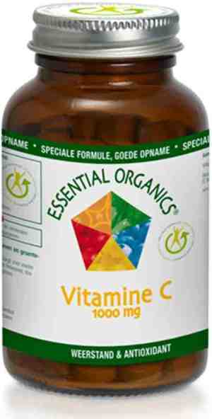 Foto: Essential organics vit c 1000 mg   90 tabletten   vitaminen