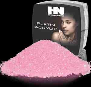 Foto: Hollywood nails   glitter acryl acryl nagels   acryl poeder   nepnagels rose pearl 180 7gr   1 stuk