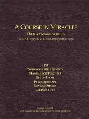 Foto: A course in miracles urtext manuscripts complete seven volume combined edition